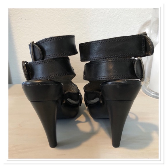 Fergie Double Ankle Strap Heels - Picture 3 of 8